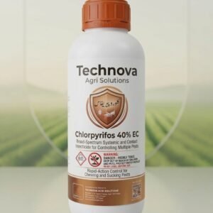 Technova Agri Solutions Chlorpyrifos 40% EC insecticide bottle